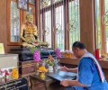 当代顶级白衣阿赞猛【万咒路翁】名副其实的干经万咒，顶尖人缘圣物。